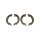 Brake Shoe Set Parking Brake 26 mm TRISCAN for e.g. OPEL ANTARA