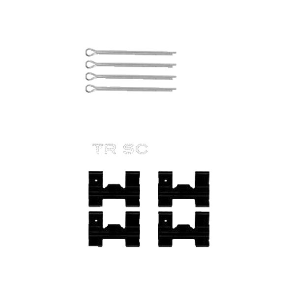 Accessory Kit Disc Brake Pads TRISCAN IAM-Expertise for e.g. FORD TRANSIT