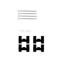 Accessory Kit Disc Brake Pads TRISCAN IAM-Expertise for...