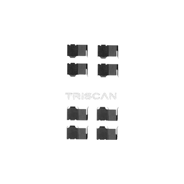 Zubehörsatz Scheibenbremsbelag TRISCAN IAM-Expertise für u.a. MAZDA E