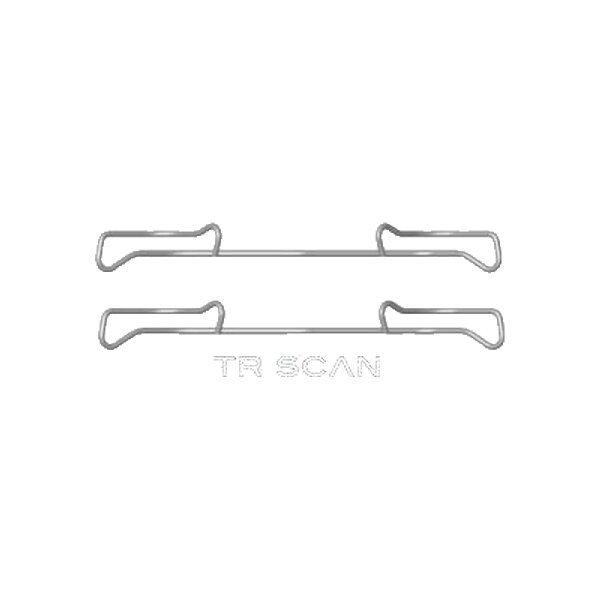 Accessory Kit Disc Brake Pads TRISCAN IAM-Expertise for e.g. AUDI A5
