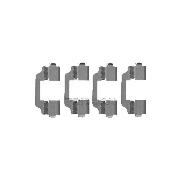 Accessory Kit Disc Brake Pads TRISCAN IAM-Expertise for e.g. OPEL MOKKA