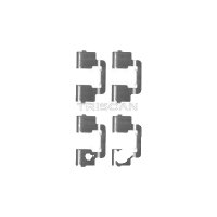 Accessory Kit Disc Brake Pads TRISCAN IAM-Expertise for...