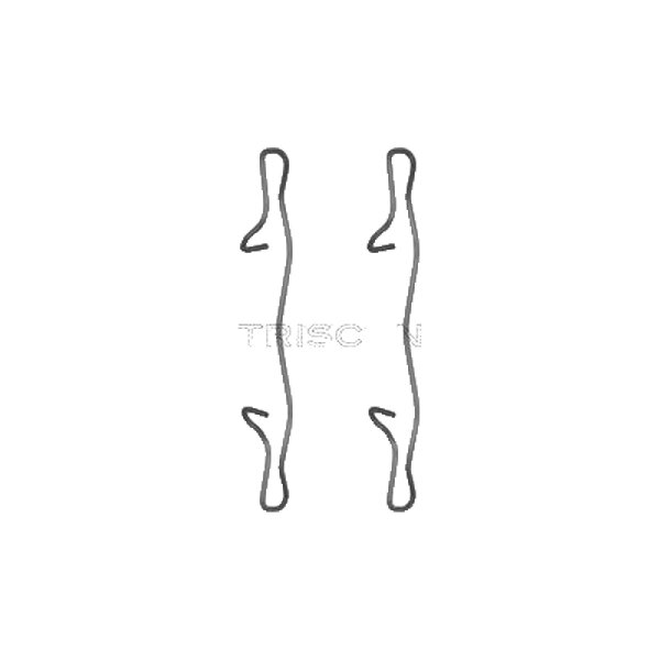 Accessory Kit Disc Brake Pads TRISCAN IAM-Expertise for e.g. VW GOLF