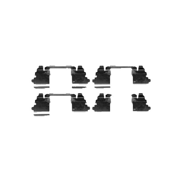 Accessory Kit Disc Brake Pads TRISCAN IAM-Expertise for e.g. IVECO DAILY