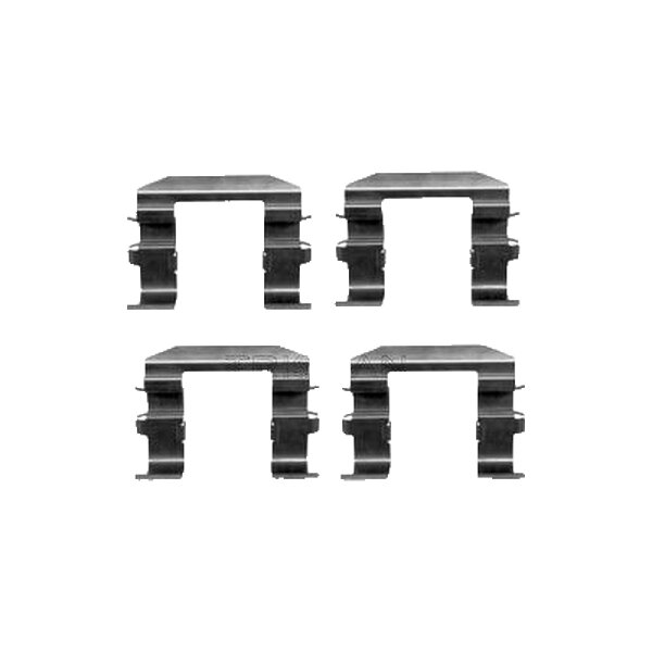 Accessory Kit Disc Brake Pads TRISCAN IAM-Expertise for e.g. HYUNDAI ix35