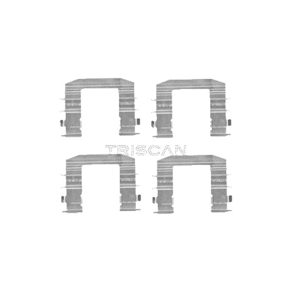 Accessory Kit Disc Brake Pads TRISCAN IAM-Expertise for e.g. KIA CEED