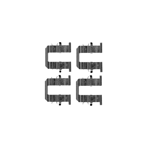 Accessory Kit Disc Brake Pads TRISCAN IAM-Expertise for e.g. HYUNDAI i10