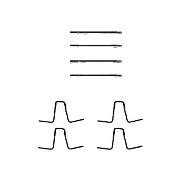 Accessory Kit Disc Brake Pads TRISCAN for MERCEDES-BENZ/8 and others