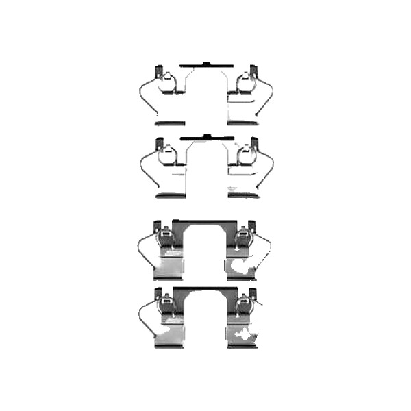 Zubehörsatz Scheibenbremsbelag TRISCAN IAM-Expertise für u.a. FORD MONDEO