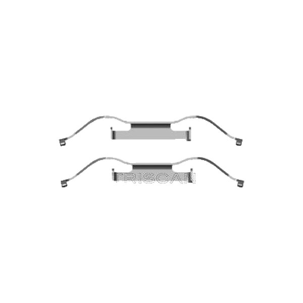 Accessory Kit Disc Brake Pads TRISCAN IAM-Expertise for e.g. VW MULTIVAN
