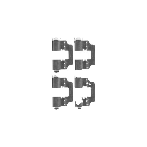 Accessory Kit Disc Brake Pads TRISCAN IAM-Expertise for e.g. HONDA CR-V