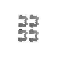 Accessory Kit Disc Brake Pads TRISCAN IAM-Expertise for...