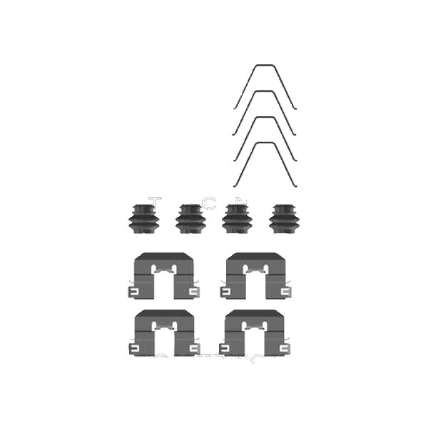 Zubehörsatz Scheibenbremsbelag TRISCAN IAM-Expertise für KIA PICANTO