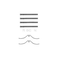 Accessory Kit Disc Brake Pads TRISCAN IAM-Expertise for...