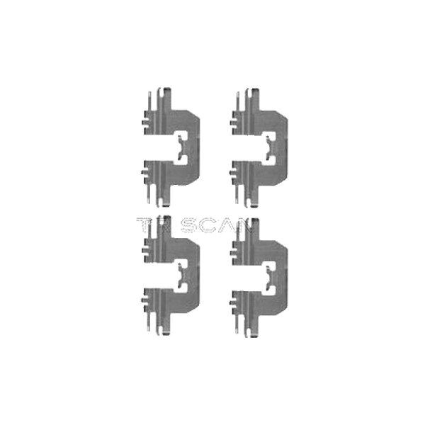 Accessory Kit Disc Brake Pads TRISCAN IAM-Expertise for e.g. MAZDA MX-5