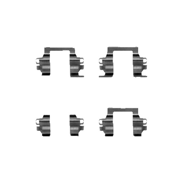 Zubehörsatz Scheibenbremsbelag TRISCAN IAM-Expertise für u.a. OPEL CAMPO