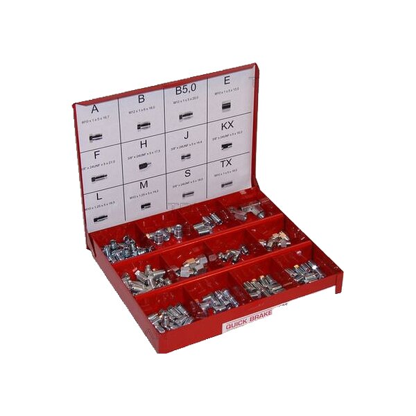 Range of connection fittings for Brake Lines TRISCAN for various vehicles