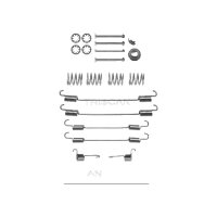 Accessory Set Brake Shoes TRISCAN IAM-Expertise for e.g....