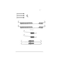 Accessory Set Brake Shoes TRISCAN IAM-Expertise for e.g....