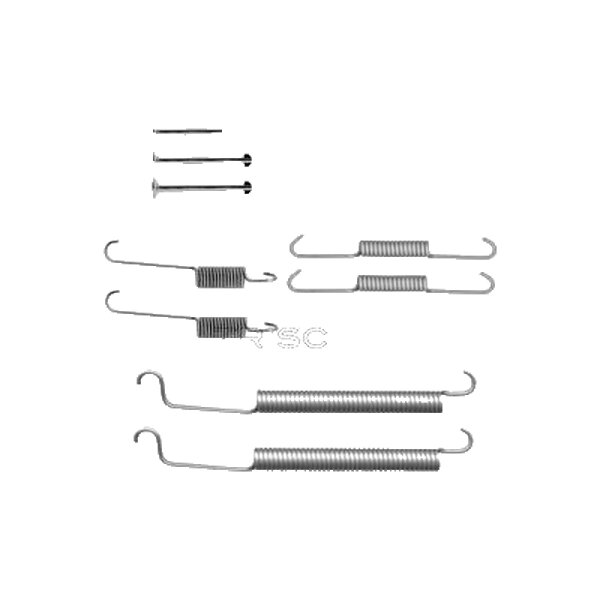 Accessory Set Brake Shoes TRISCAN IAM-Expertise for e.g. PEUGEOT 406
