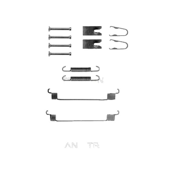 Accessory Set Brake Shoes TRISCAN IAM-Expertise for e.g. FORD FIESTA