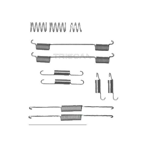 Accessory Set Brake Shoes TRISCAN IAM-Expertise for CHRYSLER VOYAGER and others