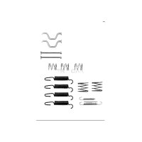 Accessory Set Parking Brake Shoes TRISCAN IAM-Expertise...