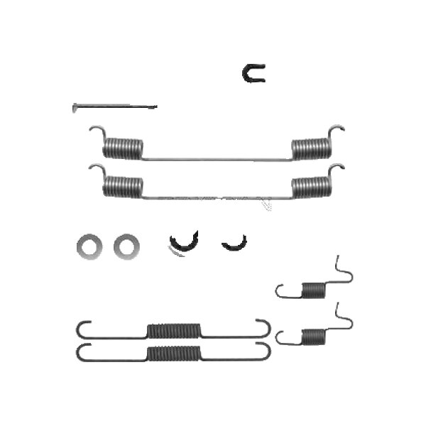 Accessory Set Brake Shoes TRISCAN IAM-Expertise for e.g. NISSAN URVAN