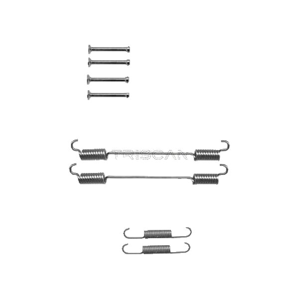 Accessory Set Brake Shoes TRISCAN IAM-Expertise for e.g. FIAT DOBLO