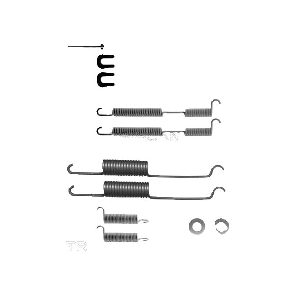Accessory Set Brake Shoes TRISCAN IAM-Expertise for e.g. FORD TAUNUS