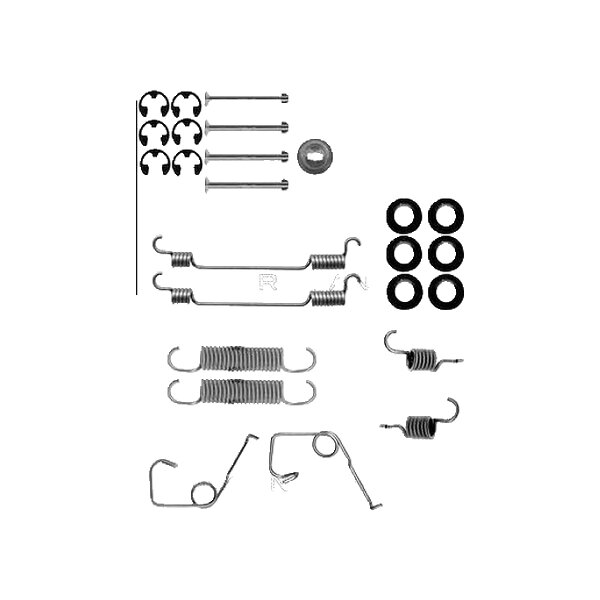Accessory Set Brake Shoes TRISCAN IAM-Expertise for e.g. FORD TRANSIT
