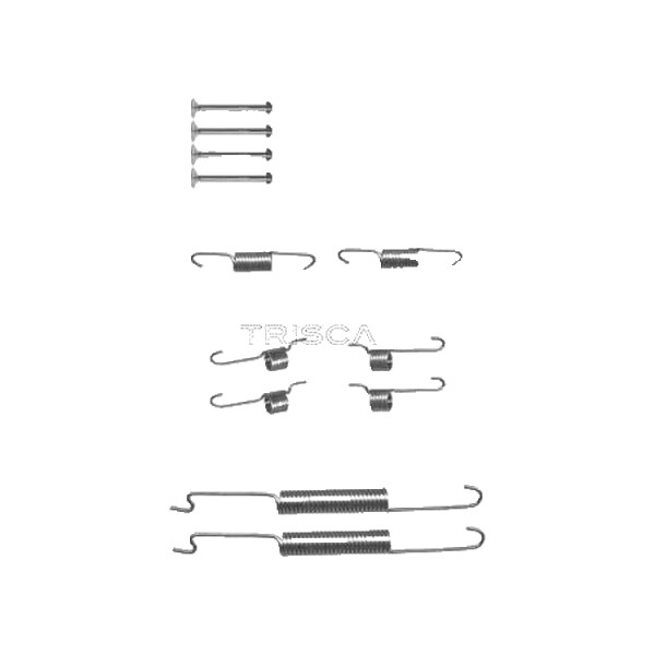 Zubehörsatz Bremsbacken TRISCAN IAM-Expertise für u.a. KIA CARENS