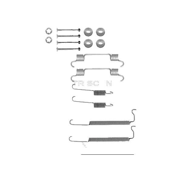 Accessory Set Brake Shoes TRISCAN IAM-Expertise for e.g. CHEVROLET AVEO