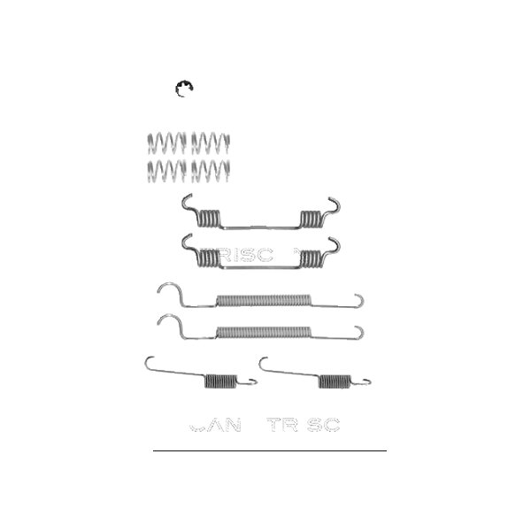 Accessory Set Brake Shoes TRISCAN IAM-Expertise for e.g. DAEWOO REZZO