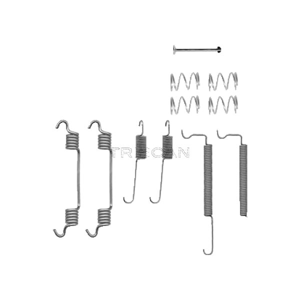 Accessory Set Brake Shoes TRISCAN IAM-Expertise for e.g. OPEL ASTRA