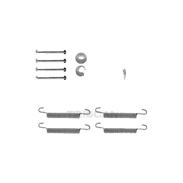 Accessory Set Parking Brake Shoes TRISCAN IAM-Expertise for e.g. OPEL OMEGA