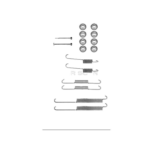 Accessory Set Brake Shoes TRISCAN IAM-Expertise for e.g. RENAULT LAGUNA