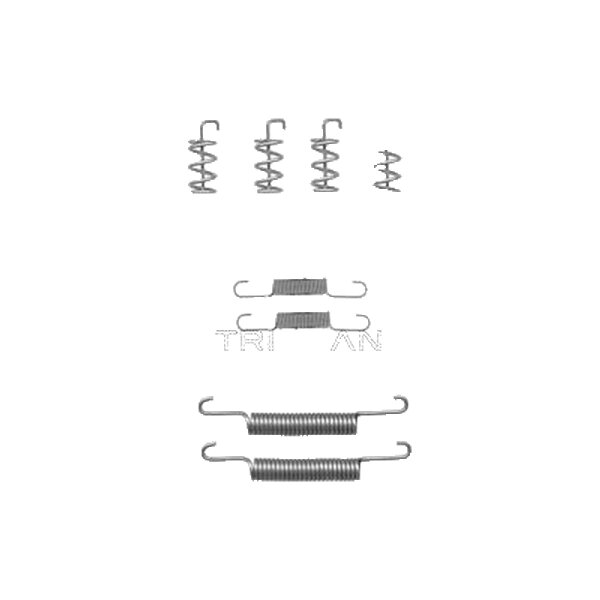 Accessory Set Parking Brake Shoes TRISCAN IAM-Expertise for e.g. VOLVO S80