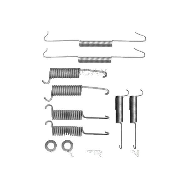 Accessory Set Brake Shoes TRISCAN IAM-Expertise for e.g. VW TRANSPORTER