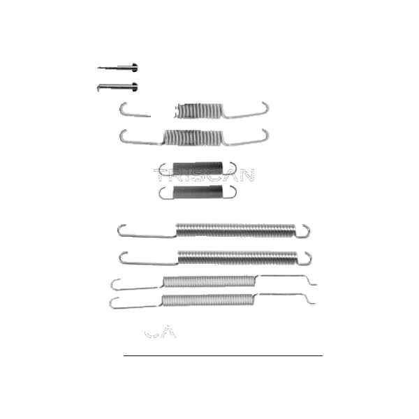 Accessory Set Brake Shoes TRISCAN Aftermarket-Expertise for VW GOLF and others