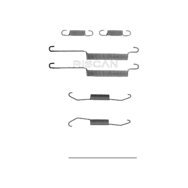 Accessory Set Brake Shoes TRISCAN IAM-Expertise for e.g. HONDA CIVIC