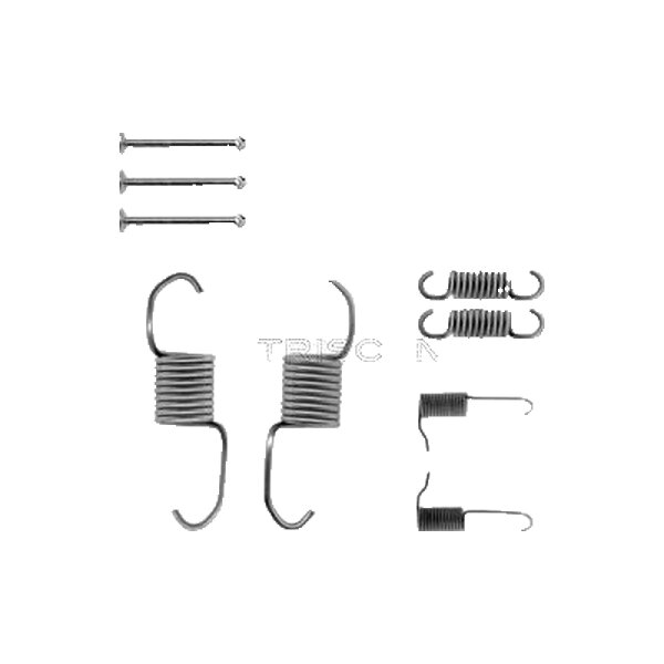 Accessory Set Brake Shoes TRISCAN IAM-Expertise for e.g. MITSUBISHI PAJERO