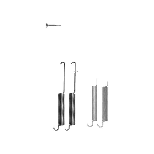 Accessory Set Brake Shoes TRISCAN IAM-Expertise for e.g. MITSUBISHI L400