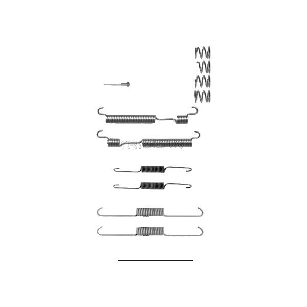 Accessory Set Brake Shoes TRISCAN IAM-Expertise for e.g. HYUNDAI ACCENT