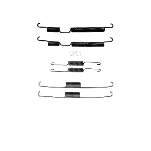 Accessory Set Brake Shoes TRISCAN IAM-Expertise for e.g. HYUNDAI ELANTRA