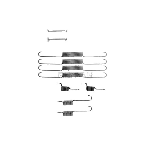 Accessory Set Brake Shoes TRISCAN IAM-Expertise for e.g. MAZDA 626