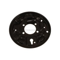 Spray Plate Brake Disc rear axle left steel TRISCAN for...