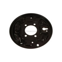 Spray Plate Brake Disc rear axle right steel TRISCAN for...