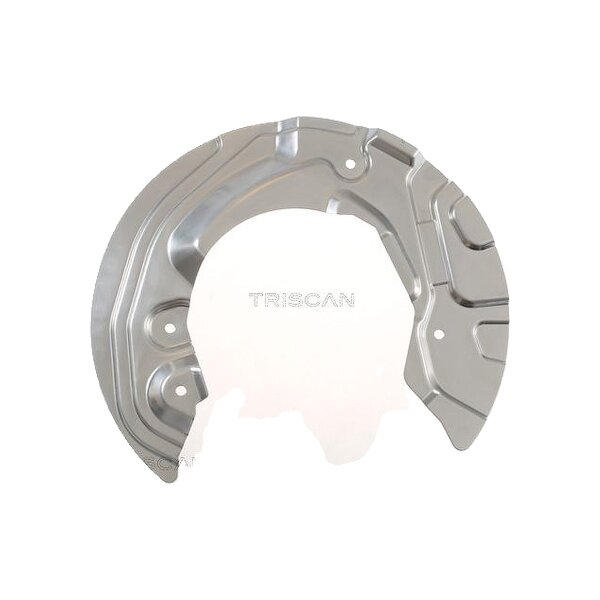Spray Plate Brake Disc front axle right aluminum TRISCAN for e.g. BMW 1 Series